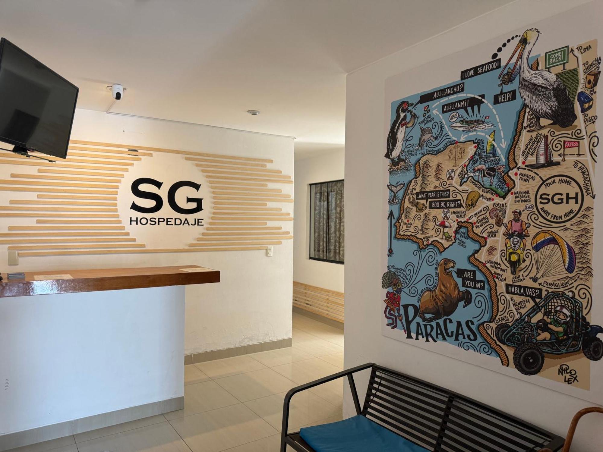Sgh Paracas Hospedaje Buitenkant foto